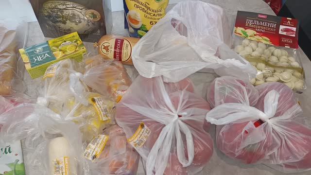 Распаковка/ Закупка продуктов 🛒