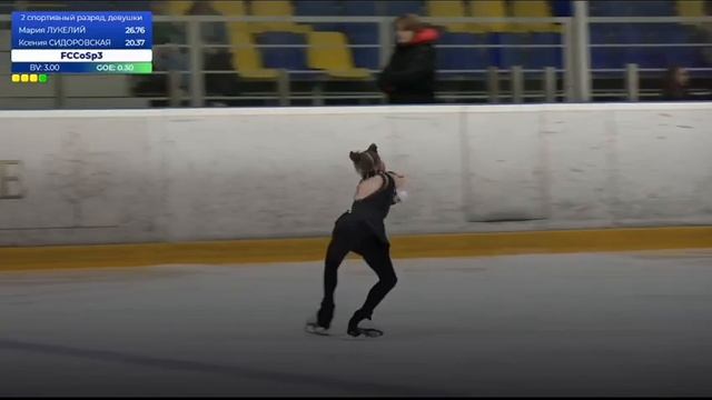 Ксения Сидоровская 2сп ССМО ПП