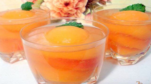 Персиковый десерт