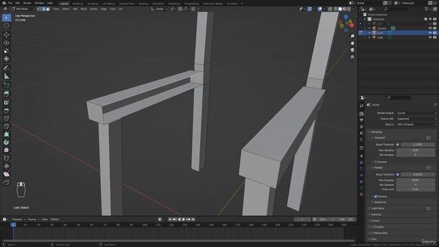 52- Modeling the chair