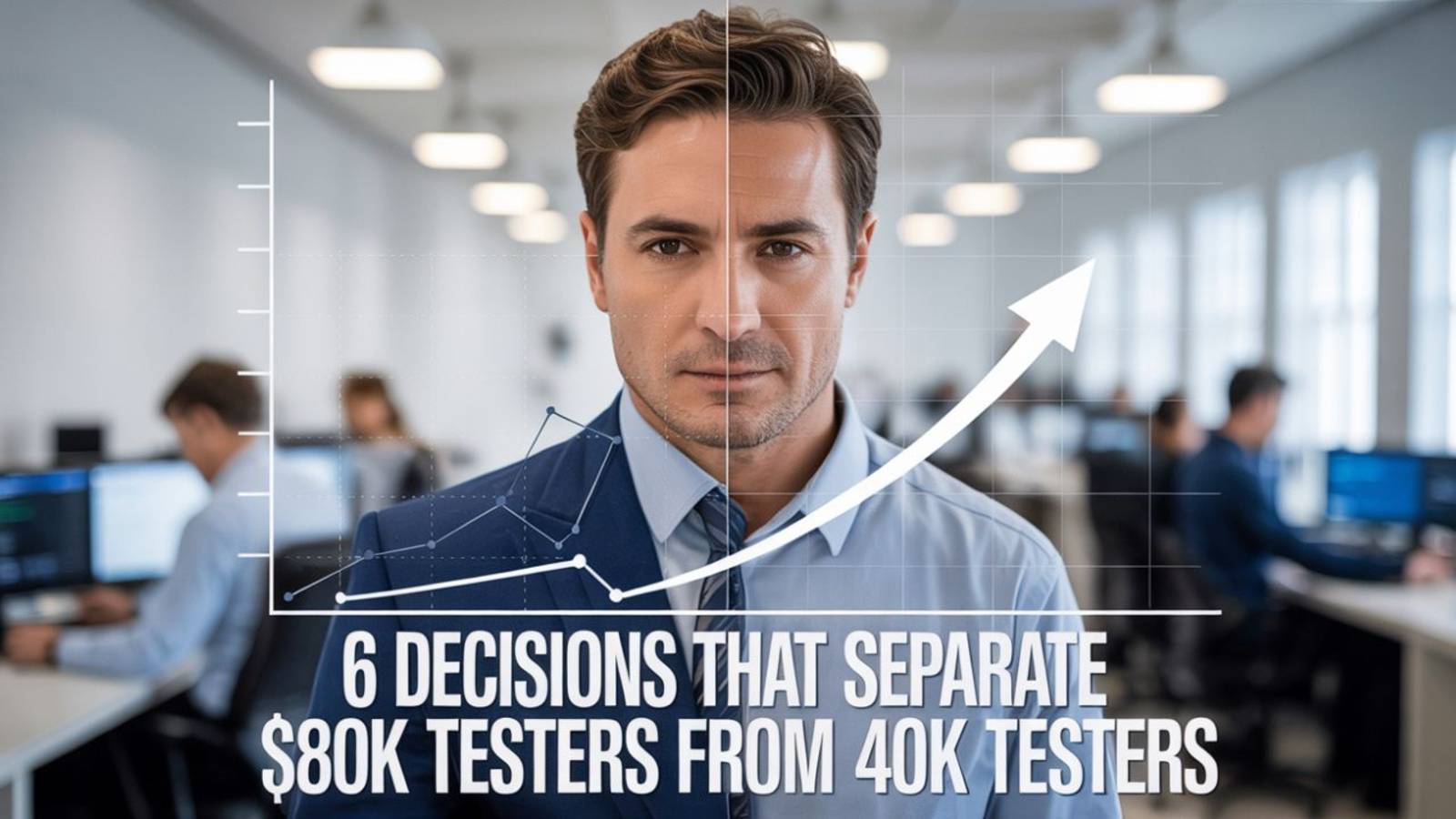 6 Decisions That Separate $80K Testers From $40K Testers