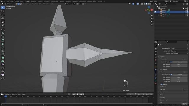 58- Modeling a more Complex Axe