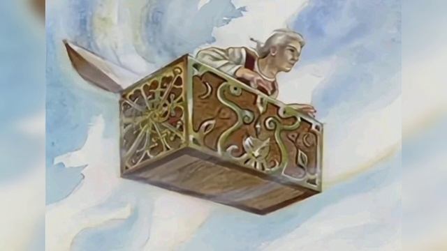 Парубок и сундук-самолëт/украинская сказка/.