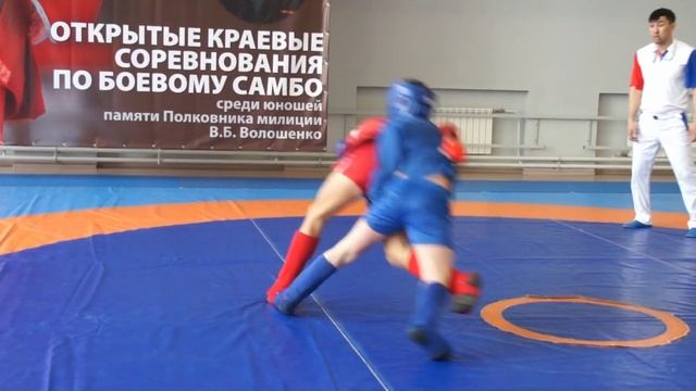 Самбо - Открытые краевые соревнования памяти полковни