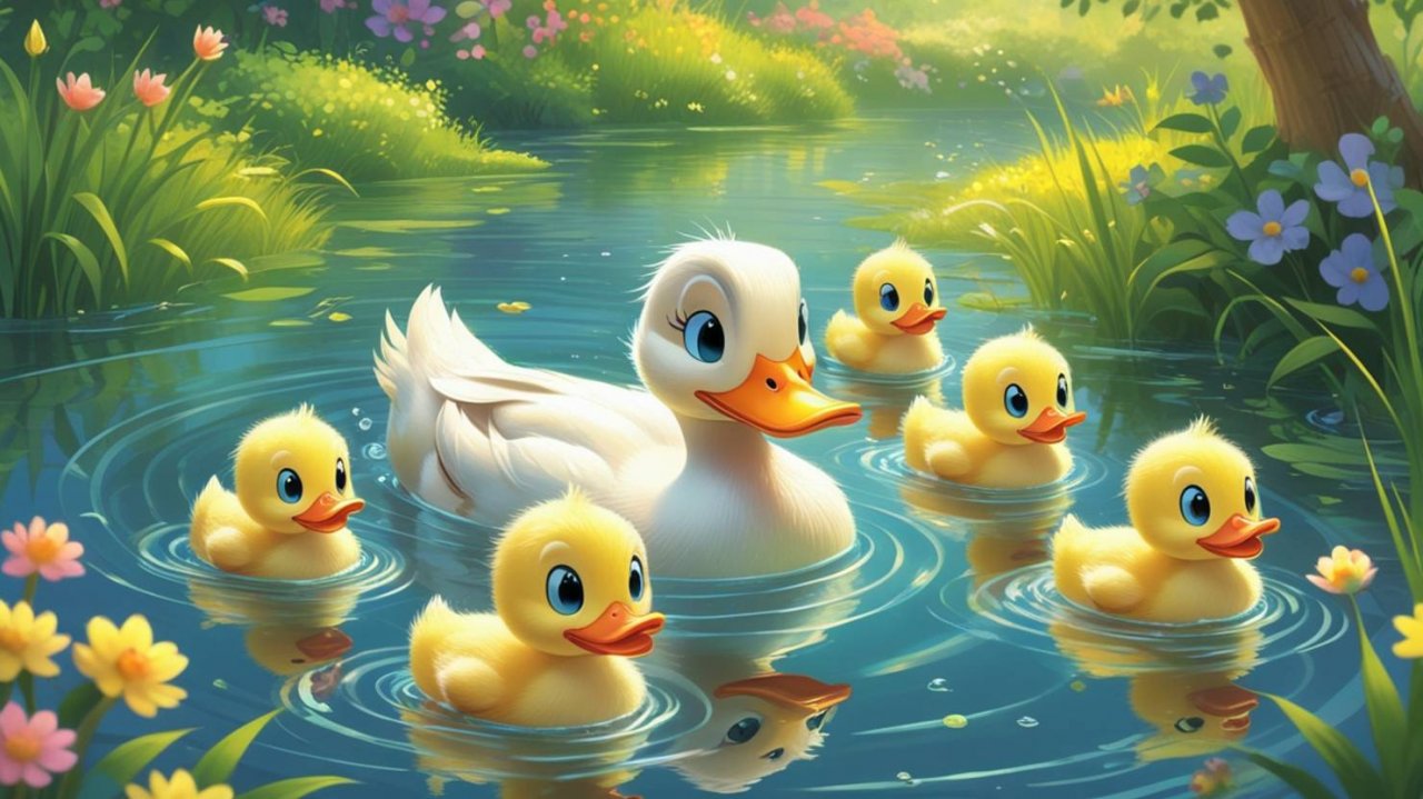 🦆Веселая Утка | Детская песенка про Уточку  | Детские песенки | Песенки для малышей про животных