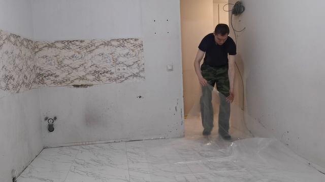 Защита пола на время ремонта