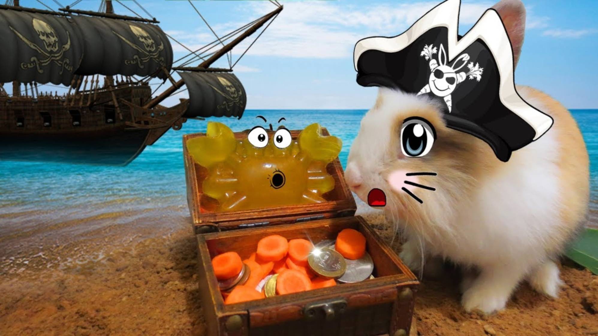 Пираты Карибского Моря 5 БАФФИ И КРАБС ! Канал про Животных А НУ ДАВАЙ КА