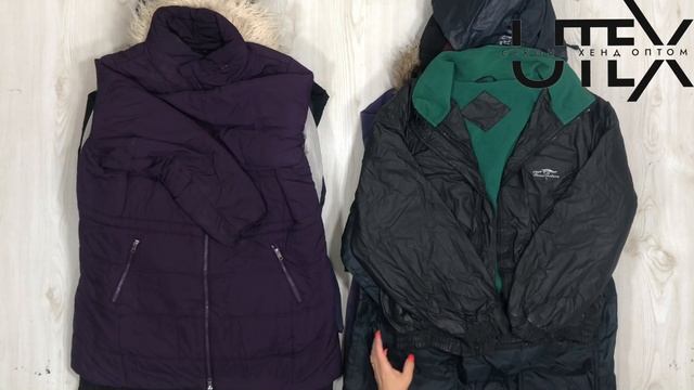 Зимові куртки Мікс, 2й сорт, 1,6 $/кг. (20кг.) лот #88523 UTEX Секо