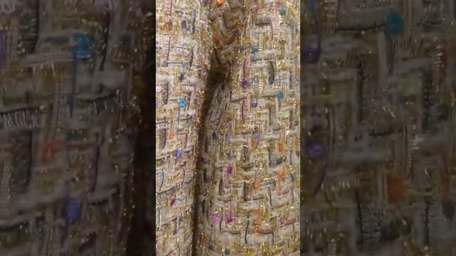 Dress style Chanel, chanel fabric. Платье-пальто из фактурного твида ?