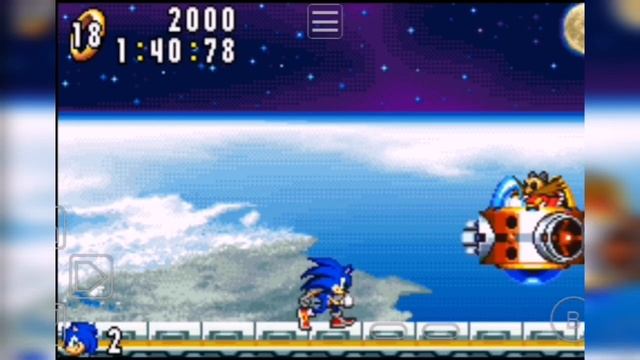 почти финальный босс и болная жесть 🌀 прохождение sonic advance #3