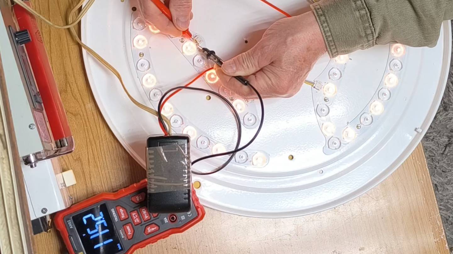 Восстановление LED люстры с BT пультом