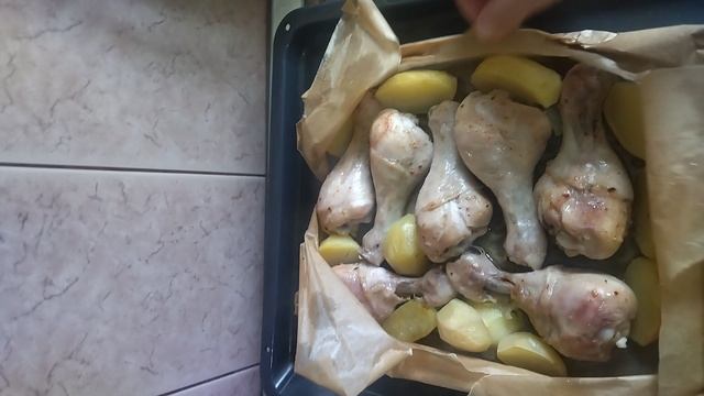 Курочка с картошкой Готовим вместе с Ларисой