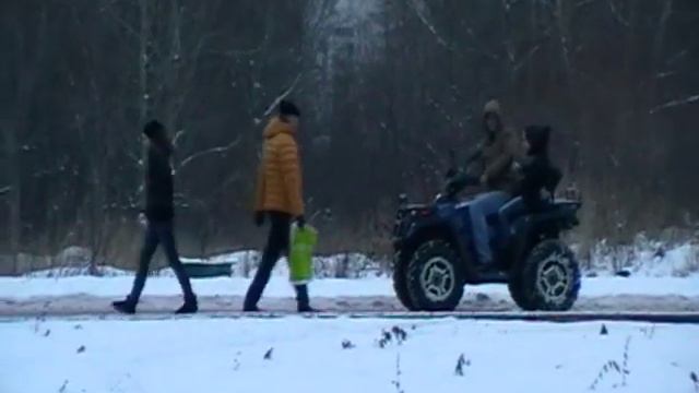 Электрический 4х4 квадроцикл, первый выезд.