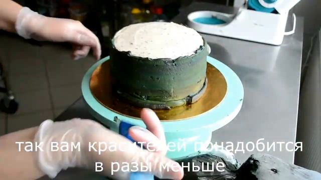 Собираем и украшаем Космический торт. Часть 2