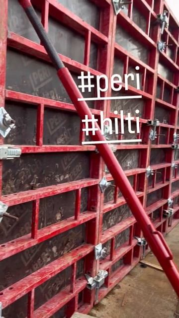 Опалубка PERI TRIO плюс HILTI PR 30-HVS