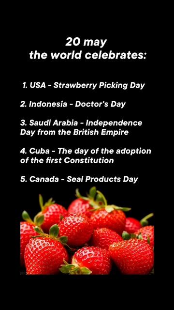 20 may the world celebrates #holiday #happy #popular #may