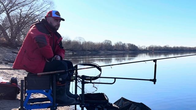 Фидер на Москва реке в марте . Ловля по низкой воде #рыбалка #рыбалканафидер