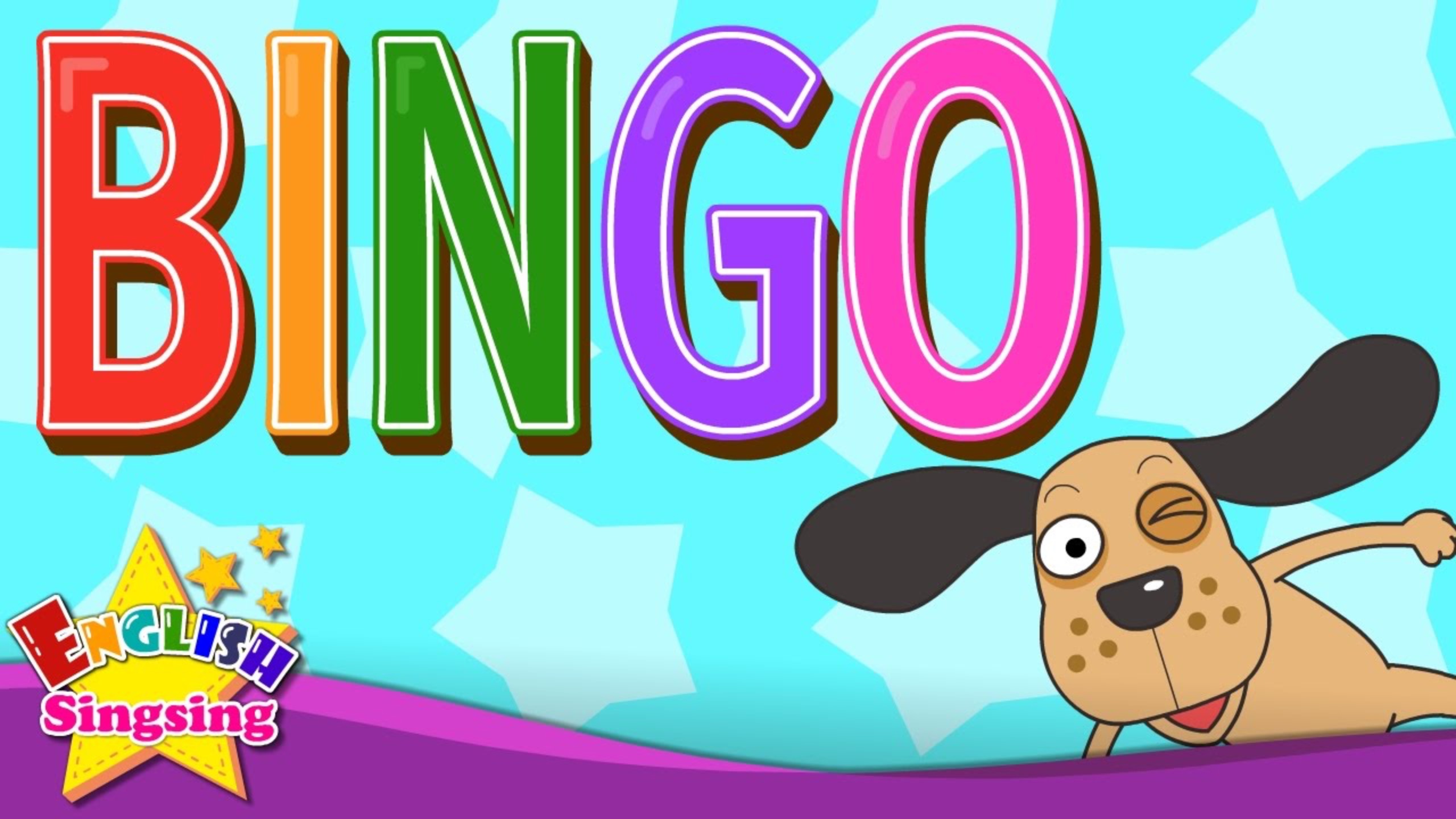 АНГЛИЙСКИЙ ЯЗЫК ДЛЯ ДЕТЕЙ | BINGO - Dog song - Nursery Rhymes - English Song For Kids