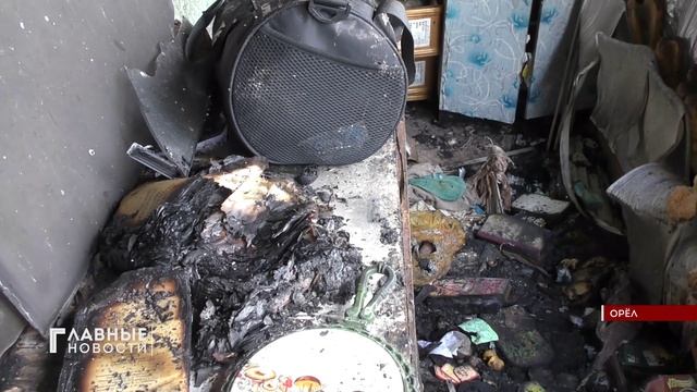 В Орловском районе огонь забрал жизни двух малышей