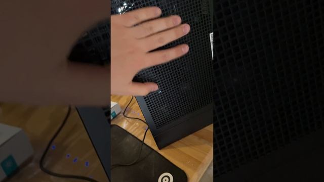 Вертикальная установка корпуса Deepcool CH160 #сборкапк #rogue #miniitx