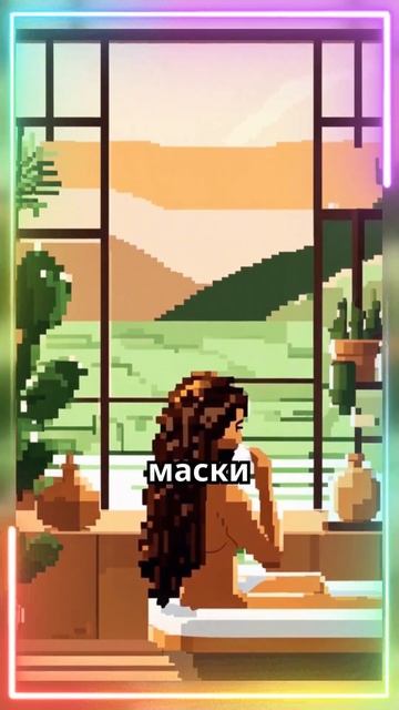 Волосы Зеркало Красоты #aiart #факты #смартфон#красота #з?