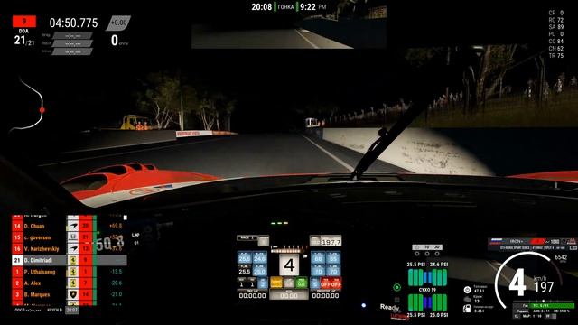 ACC | 11 гонка на LFM | Mount Panorama | Ferrari 296 GT3