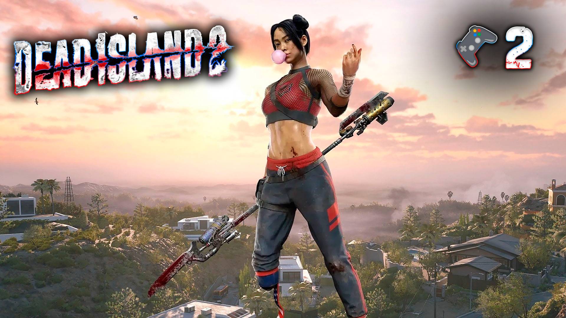 Dead Island 2🎮Крошим зомбарей🎬2 серия