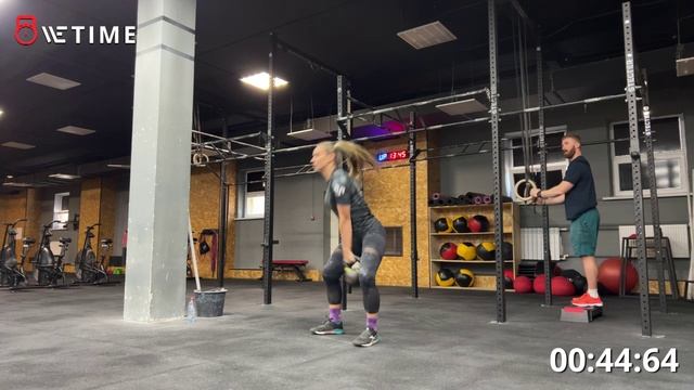 Народные игры ГТО. Иду на рекорд - рывок гири. Категория 35 - 39. Вертёлко Юлия Николаевна