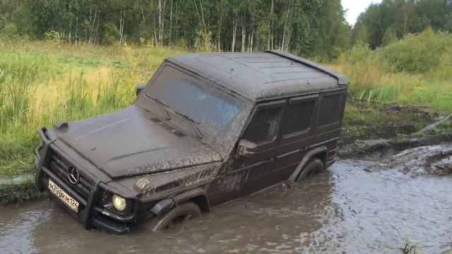 Mercedes G гелендваген не справился