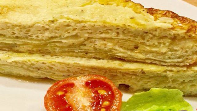 Капустно— яичная запеканка