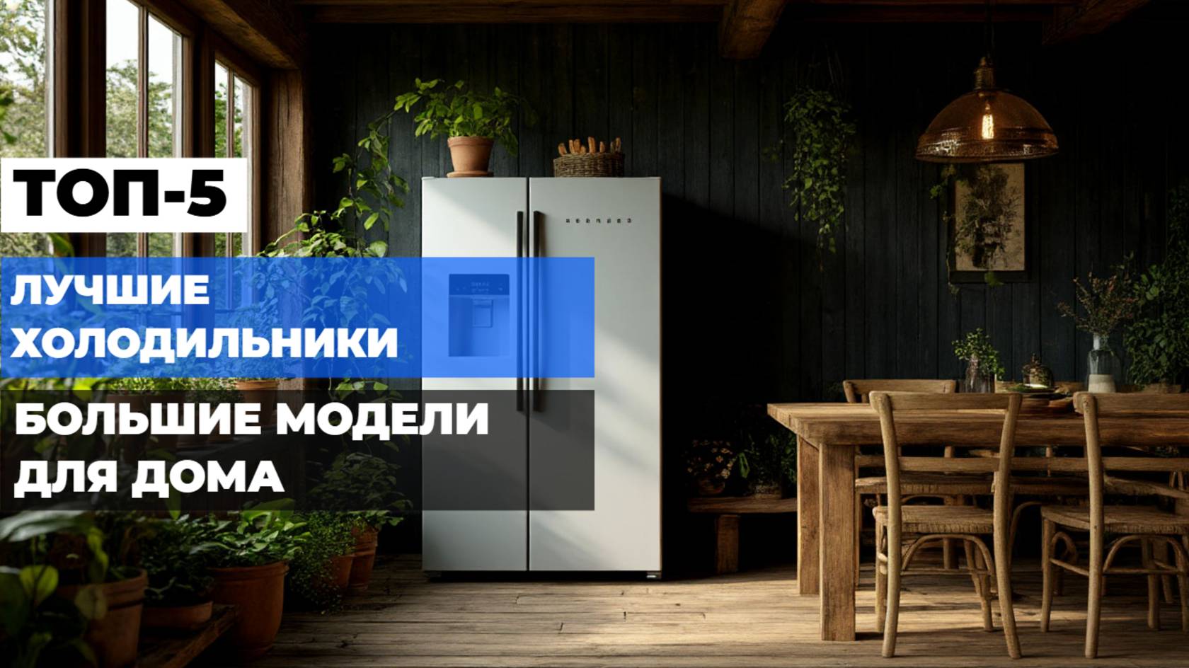 Топ-5 больших ХОЛОДИЛЬНИКОВ в 2025: Обзор лучших моделей! 🥶🏆