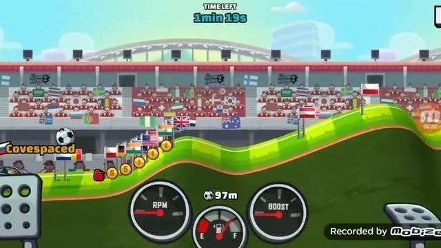 Как забросить мяч на 7-10 поинтов?  How to score 7-10 points? - Hill Climb