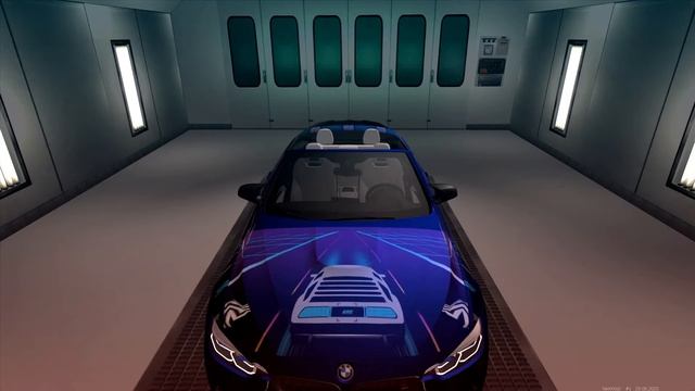 MTA | CCDplanet M4 Retro Wave Speed art vinyl (создание винила)