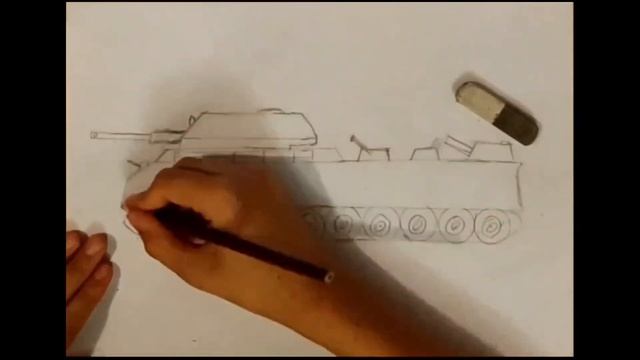 Нарисовал танк с канала Gerand