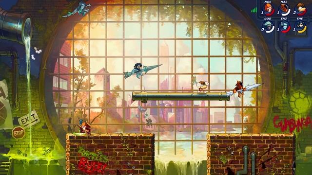 RAYMAN | РЕЙТИНГОВАЯ 3 VS 3 - BRAWLHALLA