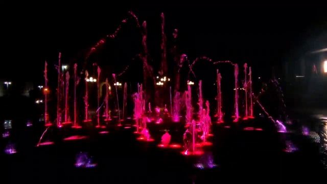 Музыкальный фонтан во Владимире