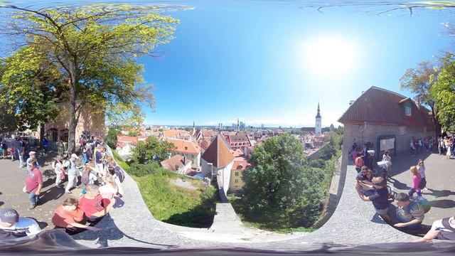 Kohtuotsa offers sweeping panoramas of Old Town's rooftops 360°