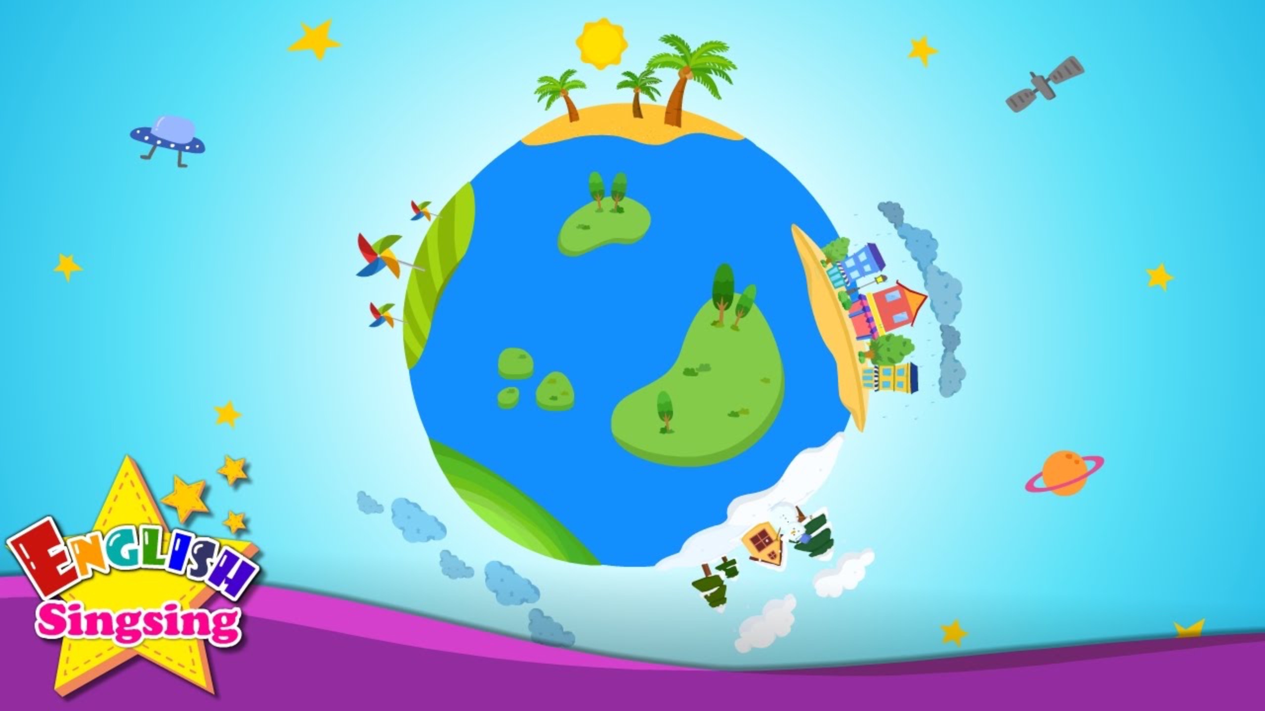 АНГЛИЙСКИЙ ЯЗЫК ДЛЯ ДЕТЕЙ | How's the Weather - Weather Song - Educational Kids Songs