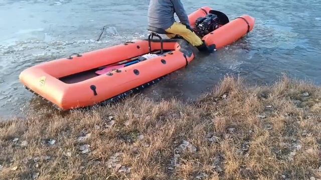 ВОДОПЛАВАЮЩАЯ МОТОСОБАКА НА ФИНСКОМ ОЗЕРЕ