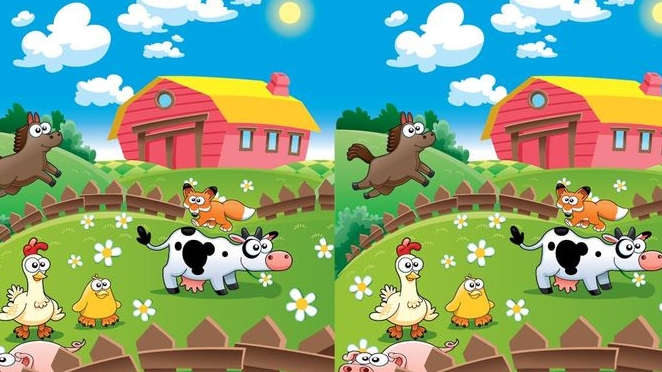 Развивающая игра животные для детей