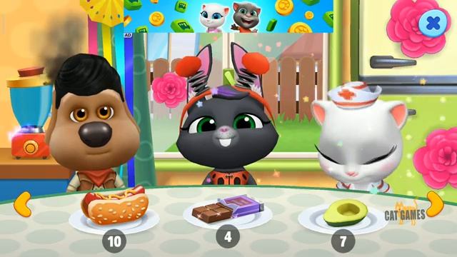 My Talking Tom Friends NEW UPDATE STICKERS - Episode 119 (iOS,Android) Gameplay Walkthrough