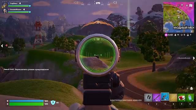 Fortnite - ночные покатушки в дуо