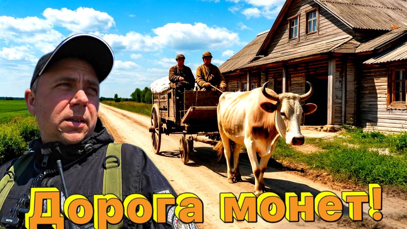 Поиск монет на царской солевой дороге!!!