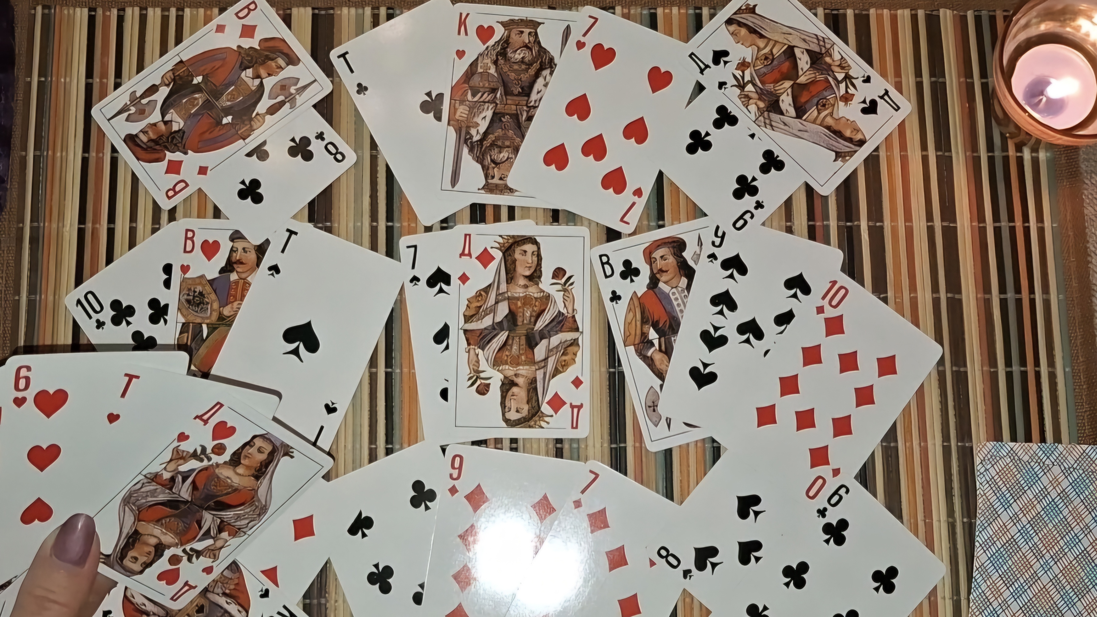 Расклад на ♦️ соперницу