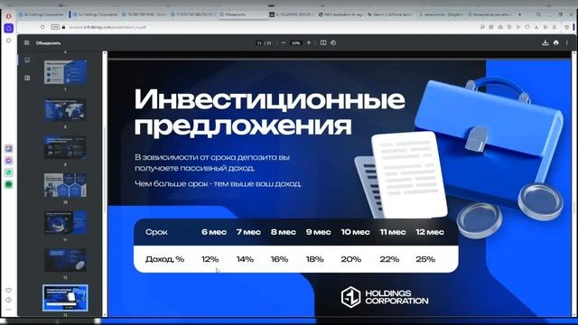 [16.12.2024] Встреча - "Презентация SL Holdings. Структура бизнес?