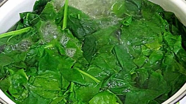 Суп пюре из шпината