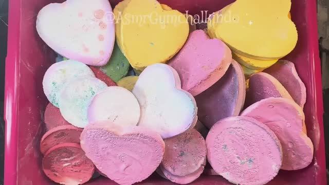 Тонкий хруст|ASMR|асмр|хрустящая магнезия|спортивная пудра, мел