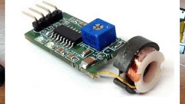 Работа индуктивного датчика  от российской "BESKONTA electroni