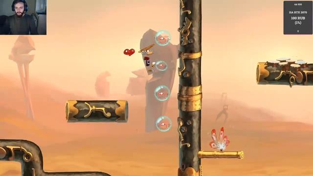 Прохождение Rayman Origins 2 часть
