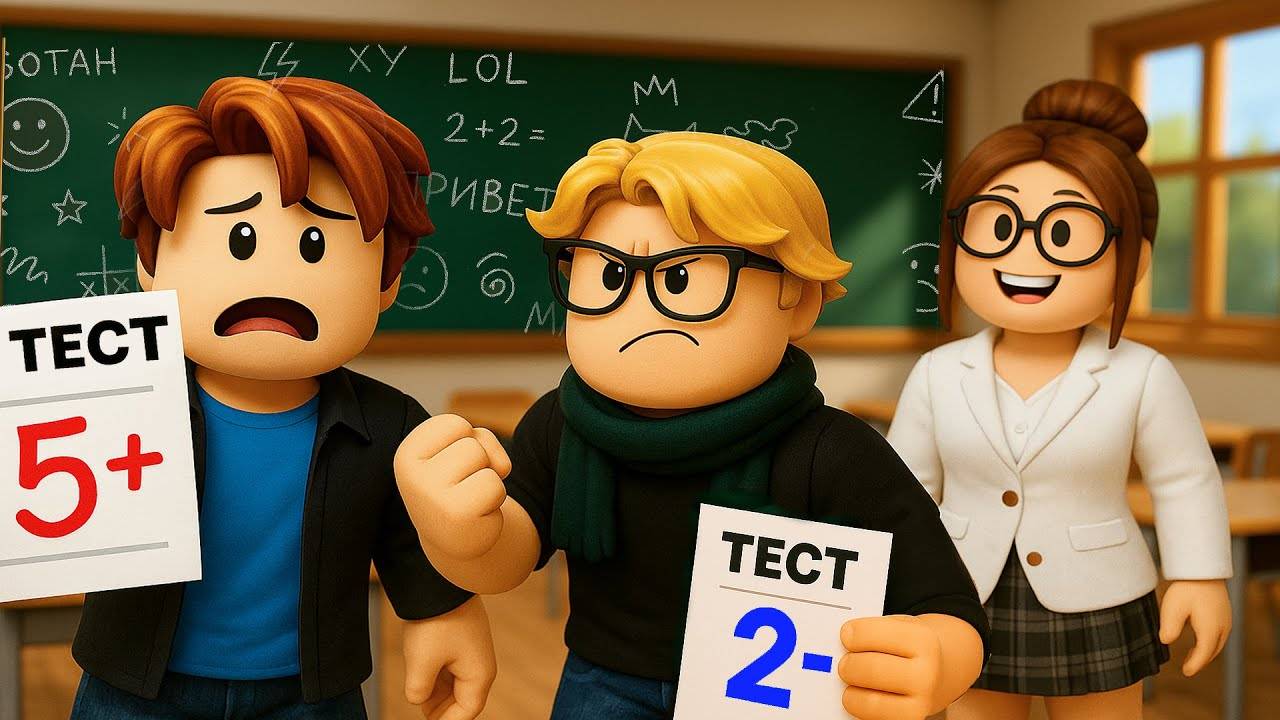 УКРАЛ ТЕСТ ДРУГА И ПОЖАЛЕЛ!😰 ШКОЛА РЕШИЛА, ЧТО Я ГЕНИЙ🎓😬